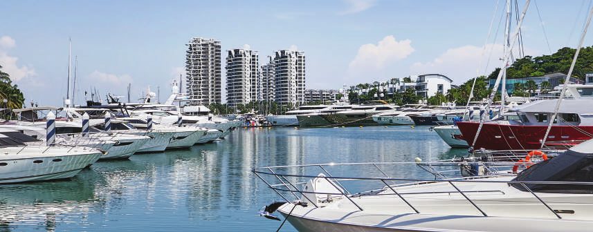 Yachts at ONE°15 Marina